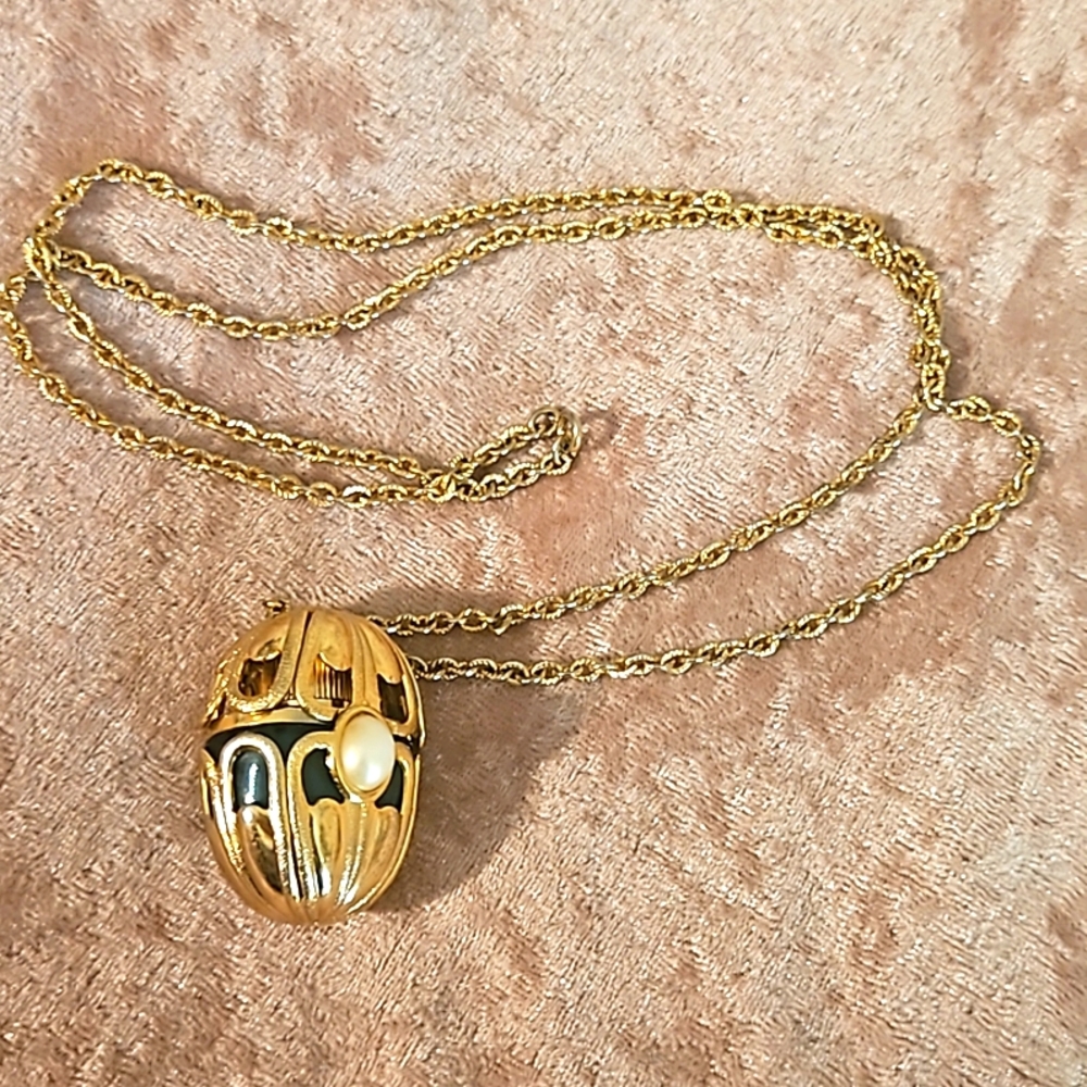 Avon perfume necklace